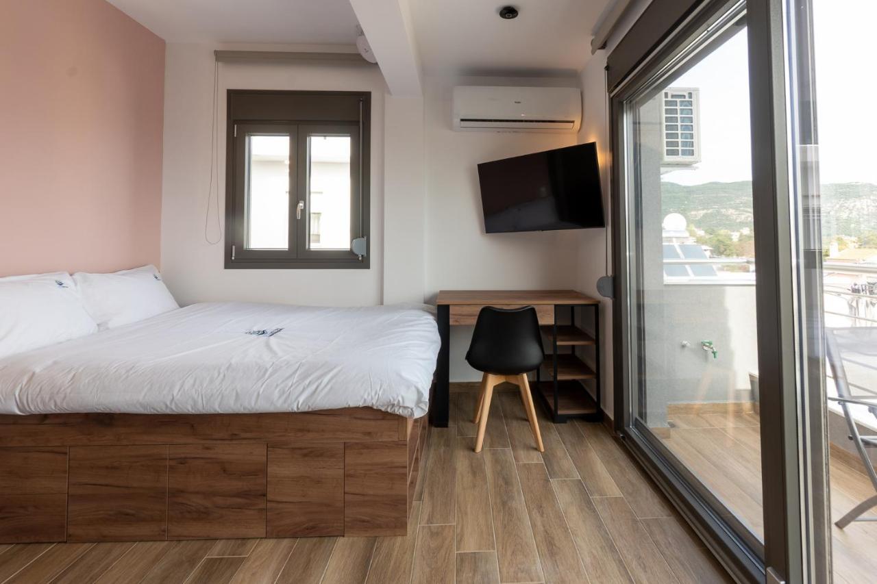 Seametry Premium Residencies Kavala 아파트 객실 사진
