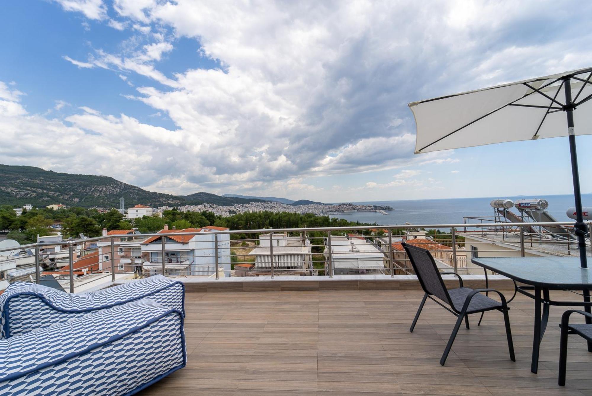 Seametry Premium Residencies Kavala 아파트 객실 사진